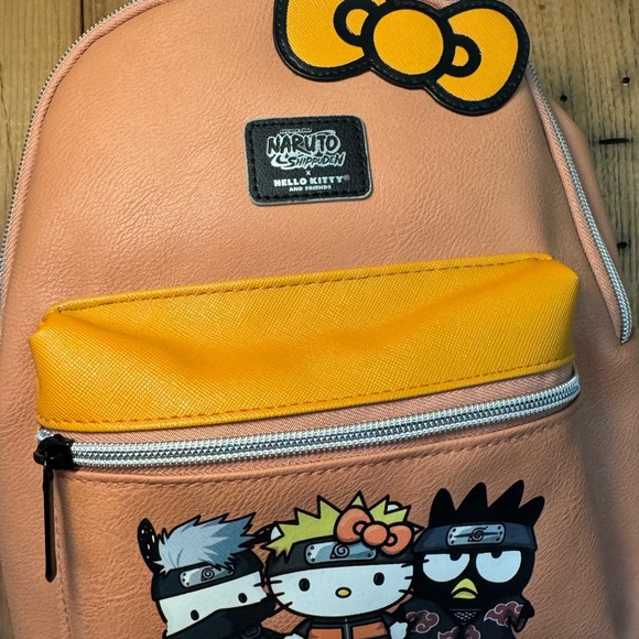 Sanrio Hello Kitty x Naruto Shippuden Women’s Mini Backpack Limited Edition - Picture 10 of 15